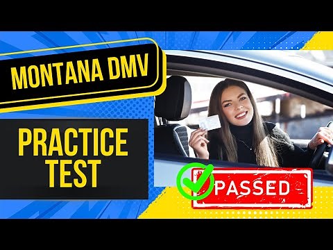 Montana DMV Written Test 2026 (50 MUST KNOW Questions with Answer Explanations)