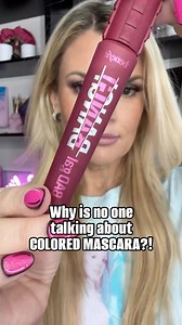 🤯Why the EFFF is no one talking about colored mascara?!? I have to admit - I was a little intimidated. “I’M TOO PLAIN TO WEAR COLORED MASCARA!”But y’all it’s a GAME CHANGER! 💬Comment BADGAL for the link to this beauty by @benefitcosmetics 😍#badgalbang #mascara | Mackenzie Fultz