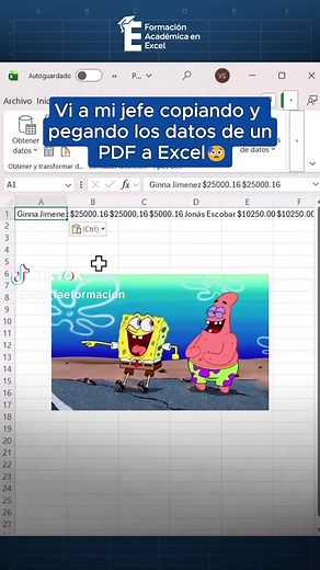 Importa datos de PDF a Excel fácilmente