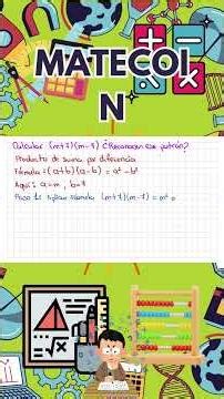 Ejercicio Diferencia de Cuadrados [(a² - b²) ]😎👌|Álgebra Fundamental|