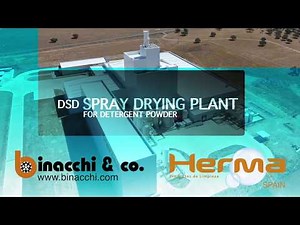 Binacchi Detergent Powder Spray Drying Plant mod. DSD