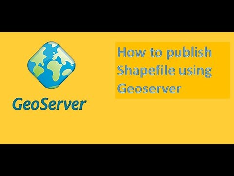 how to publish Shapefile using geoserver