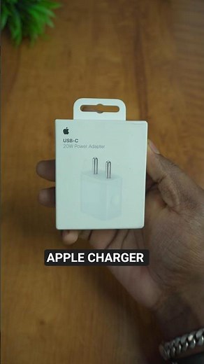 Iphone Original Charger Unboxing and Charging Test #apple #iphone #adapter