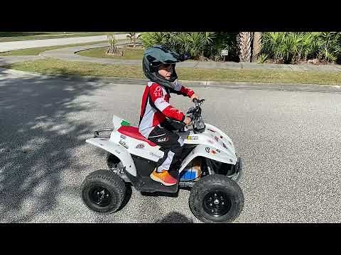 28 MPH Top Speed! 48 volt 1600 Watt Lithium Ion Razor Quad 500 Upgrade!