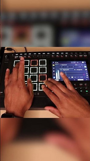 Making a hard beat in the MPC 🎧 #musicproducer #mpc #akai #beats