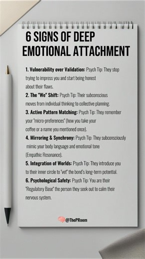 8 Signs of Deep Attachment 🔒