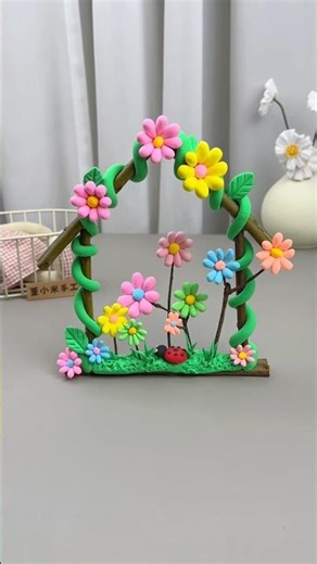 Make super beautiful spring handicrafts. #diy #handicraft #handmade