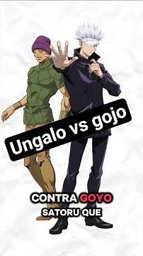 gojo vs ungalo #jojosbizarreadventure #jujutsukaisen #jojo #gojo #bohemianrhapsody