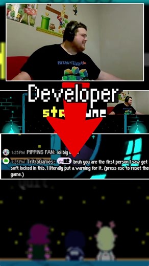 STREAMER CHEATS AT BEST DELTARUNE FANGAME (Exposed) (Real) #videogames #deltarune #nintendo #kirby