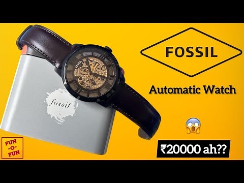 🔥Fossil Townsman Automatic Watch Unboxing and Review in 1 minute 💥 | #fossil #fossilwatch #watch
