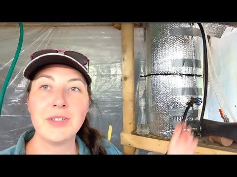 Compost Water Heater System