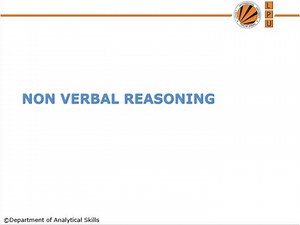 NON VERBAL REASONING - SlideServe