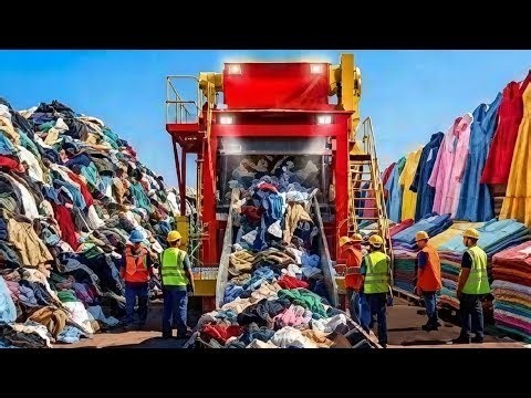 Inside Ralph Lauren Recycling: From Used Apparel to New Clothes | Full Process