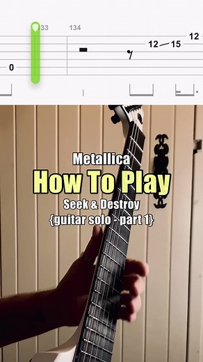 How to play Seek and Destroy - Metallica 🤘 Guitar solo {part 1} 🎸 Guitar: ESP LTD Arrow Arctic Metal Amp: Blackstar ID:15 Pedal: Vox ToneLab ST Strings: Ernie Ball - Skinny Top Heavy Bottom #learnguitar #guitartutorial #beginnerguitar #guitar #electricguitar #rock #rockguitarist #metal #guitarist #metalguitarist #guitartabs #guitarsolo