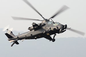 China has unveiled the export variant of its Changhe Z-10 for the first time