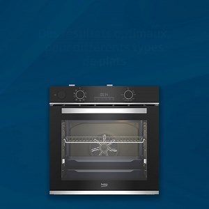 Les fours Beko, équipés de la technologie SteamAid, offrent une cuisson parfaite à chaque fois 🤗 grâce aux fonctions prédéfinies. Plongez dans l'univers de la gastronomie 🍲à domicile et étonnez vos invités avec des résultats à la hauteur des meilleurs restaurants #Beko #LiveLikeAPro #steamaid™ #Ovens #cooking | Beko