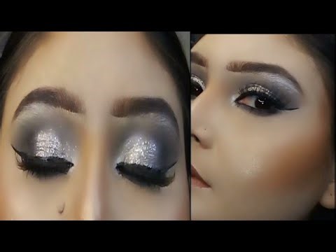 SILVER Eye Makeup Magic Revealed! ‪@BlackrosebyNeelam‬
