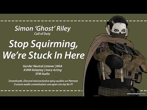 ASMR | Call of Duty - Trapped In A Closet With Ghost [M4A] [Flirting]