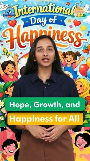 International Day of Happiness | Hope, Growth, and Happiness for All | Ekal Gramothan Foundation