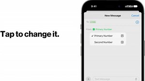 Blend business and pleasure on the same phone with Verizon's dirt-cheap new Second Number feature