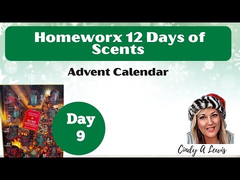 Opening the Homeworx Home for the Holidays Advent Calendar Day 9