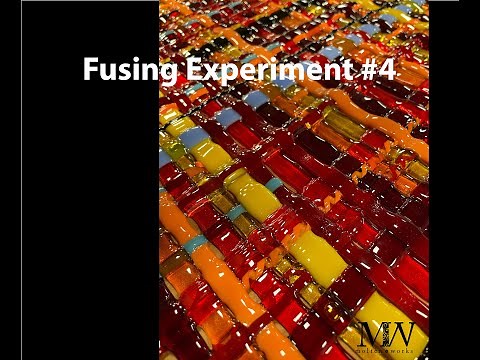Fused Glass Experiment #4: Weaving Glass