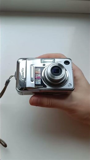 💥Camera Fujifilm FinePix A500 digital compact💥Sony Canon Nikon💥Y2K Nostalgia 2000s Digicam Shorts
