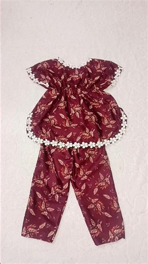 Top & Pant Cutting in 17 Seconds | Perfect Stitching Hack 😱