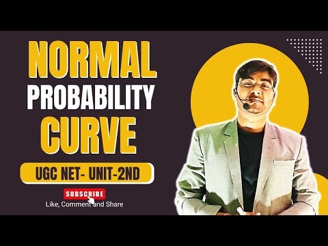 Normal Probability Curve Explained | Statistics in Psychology | UGC NET nitish sir