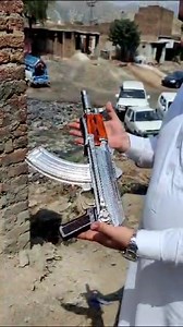 Aks74u chambered in 7.62 with fun switch blinged out ( khyber pass)