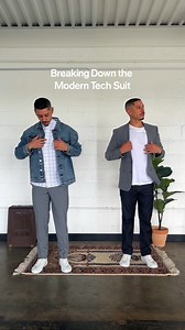 How would you style the Modern Tech Suit? Shop Suits: https://bit.ly/3IadSU1 | Express
