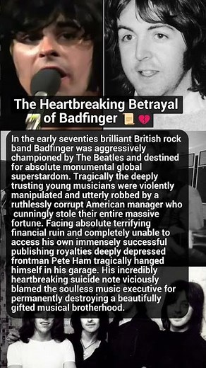 The Heartbreaking Betrayal of Badfinger 📜💔