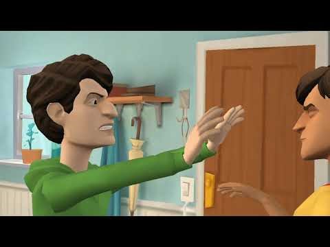 Caillou gets grounded plotagon games and kids promo