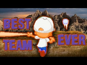 Backyard Baseball - Best Team in Action! Super Entire Nation Tournament!