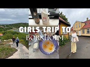 bornholm vlog I danish summer house, girls trip, bakery hunt and fun things to do on bornholm