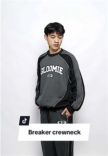 Gloomy Sunday Style with Breaker Crewneck Apparel