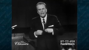 The question, “Is there life after death?” has been asked for centuries, and the Bible answers with a resounding, “Yes.” Discover how Jesus conquered death in this Billy Graham sermon, preached in Greenville, South Carolina, in 1966. Follow our account to enjoy #MondayNightClassics every Monday at 8 p.m. EDT. | Billy Graham Evangelistic Association