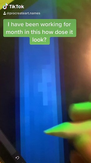 repost of my most viral video! #art #procreate #badart