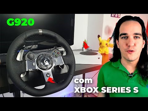 Logitech G920 + XBOX SERIES S - Combina? Unboxing & Testes!