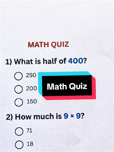 Math Quiz - Drop the correct answer #mathematics #math #quizz #quiz #london🇬🇧