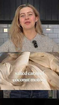 How to make a caramel coconut mousse