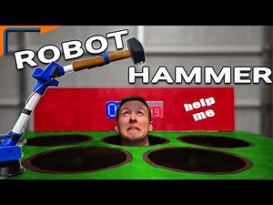 I Made Giant Whack-A-Mole but With Robots