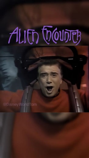DisneyWorldTom on Instagram: "A rare, restored moment from 1994 🎥✨ The late Regis Philbin gets an early preview of The ExtraTERRORestrial Alien Encounter at Magic Kingdom, before it ever terrified guests on Main Street, U.S.A. From its debut in 1995 until its closure in 2003, this attraction became legendary for pushing the limits of what a Disney ride could be… and how brave you had to be to experience it. Be honest, were you brave enough to step into the chamber between 1995 and 2003? 👽🎢 #w