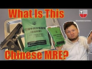 Chinese MRE Review | Self Heating FRIED RICE Ration | 2019 PLA Factory Meal Ready to Eat Taste Test