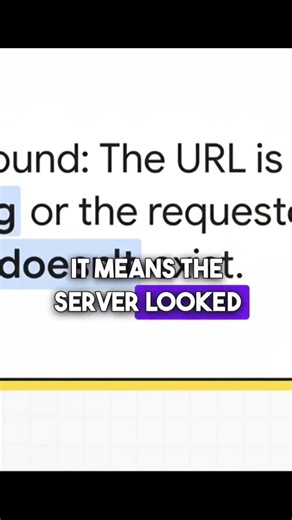 What Does a 404 Error Mean?