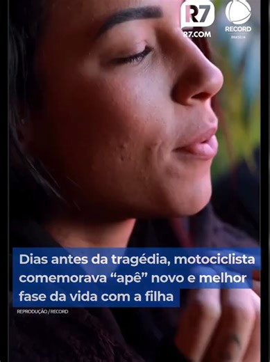 A motociclista que morreu após perder o controle da moto e ser atingida por um caminhão em uma via movimentada do Distrito Federal identificada como Karla Thaynara Nogueira, de 25 anos morava no Jardins Mangueiral com os pais e a filha, de 7 anos. #Record #Jornalismo #DF #Acidente #fyp