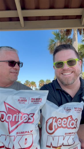 We found the new NKD Doritos & Flamin Hot Cheetos and that means Taste Test Time!! They are free of artificial flavors & colors - so does it change the flavor? Do we go NKD? 🤣😂 Doritos #Doritos #cheetos #nkd #healthierlifestyle #flavors #snacks | Jeff and Mark Exploring