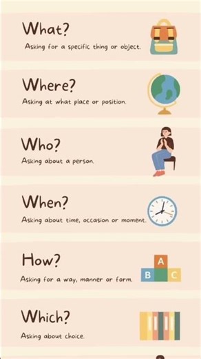 When do we use these types of questions... 👆💜