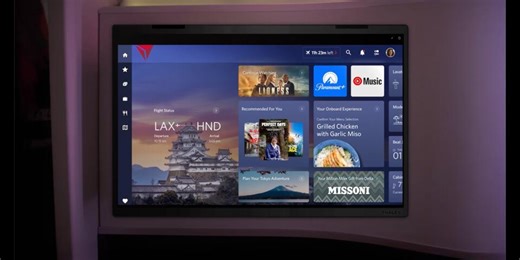 Delta is set to improve its in-flight entertainment with 4K HDR QLED displays