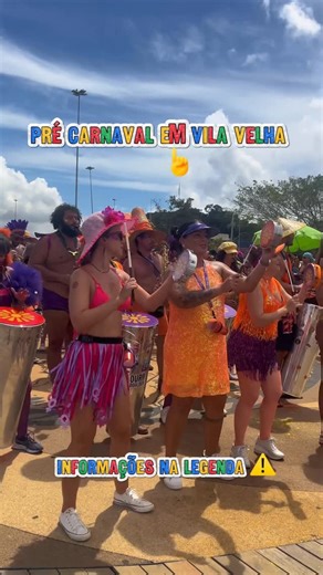 Canela Verde | Vila Velha | ES | Brasil on Instagram: "🎊 Fevereiro chegou entregando TUDOOOO! Está aberta oficialmente a temporada de diversão, alegria e muita serpentina em Vila Velha! 💃🎭✨ A agenda do fim de semana está PO-CAN-DO! Bora conferir? 👇 🌊 PRAINHA VIVE 🗓 07/02 | ⏰15h 🎶 Bloco Balança Penha 🎧 DJ Vinny 🎤 Frazão 🎤 Jefinho Faraó 📍 Estacionamento do Parque da Prainha 🎉 1º Carnaval – Vila Velha é um Sentimento 🗓 07/02 | ⏰ 13h às 18h 📍 Centro–Prainha (Claudinei Lanches) 🎶 Atraç